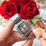 2019 Copy Patek Philippe Twenty 4 Stainless Steel Silver Dial Watches 26mm Women
